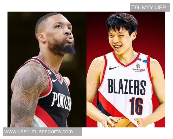 开拓者官方发布庆祝海报利拉德与杨瀚森携手替补席欢庆胜利 开拓者官方发布庆祝海报利拉德与杨瀚森携手替补席欢庆胜利